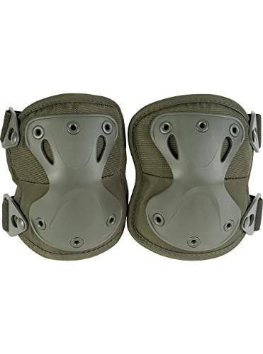 Viper Ginocchiere Tattiche Resistenti con Guscio a X Militare - Verde