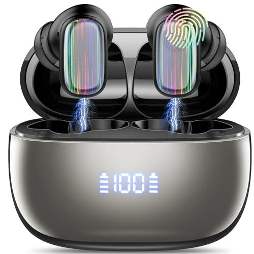 Conyat AI Cuffie Traduzione, Bluetooth 5.4 Auricolari Traduzione con 164 Lingue