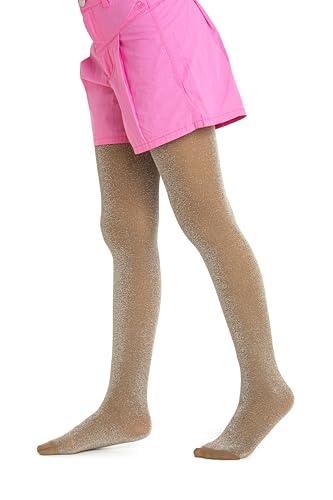 Gi&Gi Collant Coprenti Glitterati 70 Denari - Beige