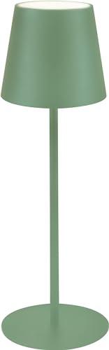 MAJESTIC AGATA - Lampada da tavolo LED senza fili ricaricabile Verde