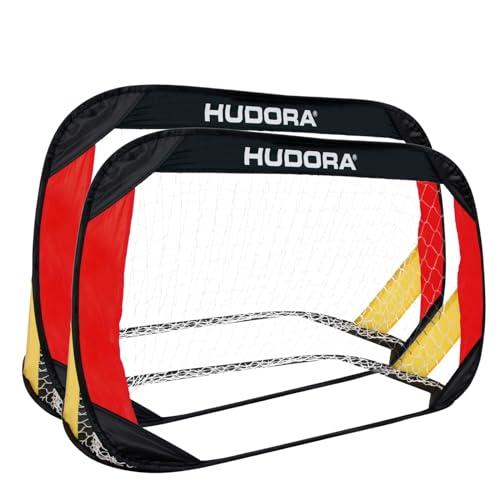 Hudora Set di 2 porte da calcio Pop Up