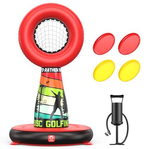 QPAU Set da Disc Golf Gonfiabile per Bambini e Famiglie