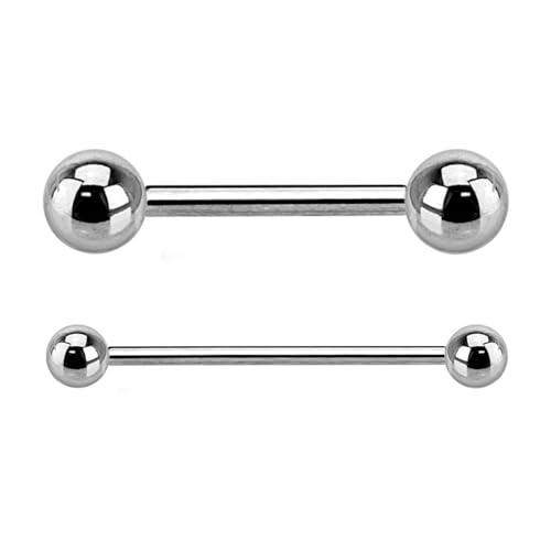 WARRIOR Piercing alla Lingua Barbell Sterile in Acciaio Chirurgico