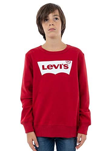Levi's Lvb Batwing Crewneck Felpa Rosso