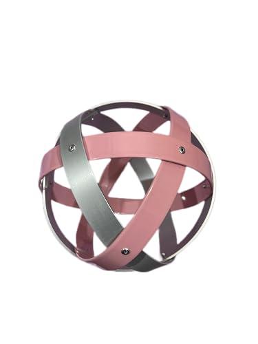 Genesa Crystal, Purificatore energia, Dispositivo orgonico 16 cm diametro, Argento e Rosa