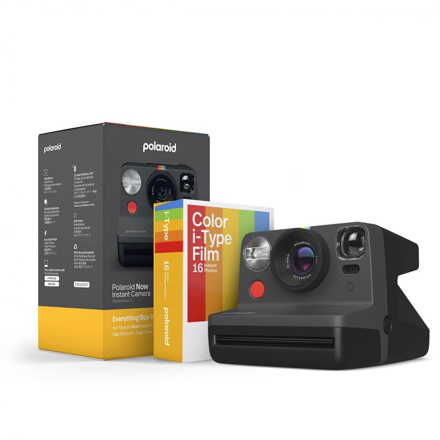 Polaroid Now Generation 2 Everything Box Fotocamera Istantanea - Nero