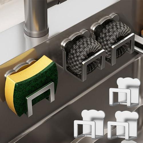 Organizer per Lavello da Cucina in Acciaio Inox - Set da 3