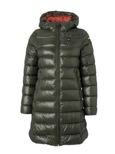 Blauer Giubbino Lungo Impermeabile Adelaide Verde Ruggine