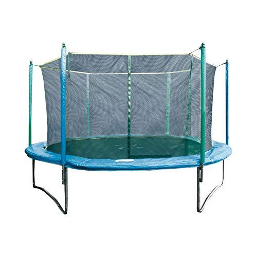 Garlando Trampolino Combi L per Esterno con Rete di Protezione Inclusa Ø 305 Cm Multicolore