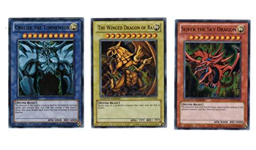 Yu-Gi-Oh! Legendary Collection: Set Carte Divinità Egizie Ultra Rare