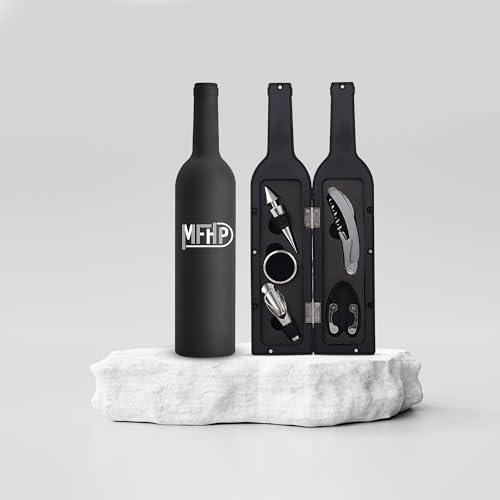 Set di Accessori per Vino di Lusso: Apri, Servi e Conserva con Stile
