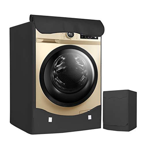 LEESITEC Copertura Lavatrice Impermeabile Argento