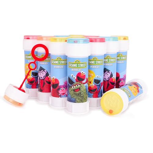 Toyland® Confezione da 12 Bolle di Sapone Sesame Street