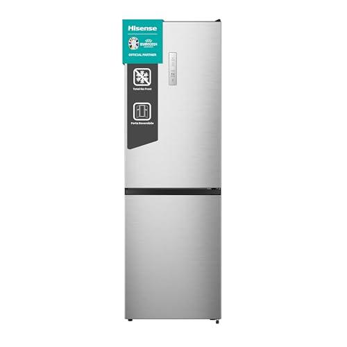 Hisense RB390N4CCD1 Frigorifero Combinato Total No Frost Inox