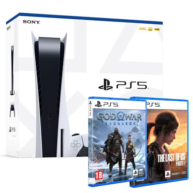 PlayStation 5 - Bundle: The Last of Us Part I + God of War Ragnarök