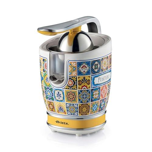 Ariete Spremiagrumi Elettrico Positano 413 con Leva e 2 Coni