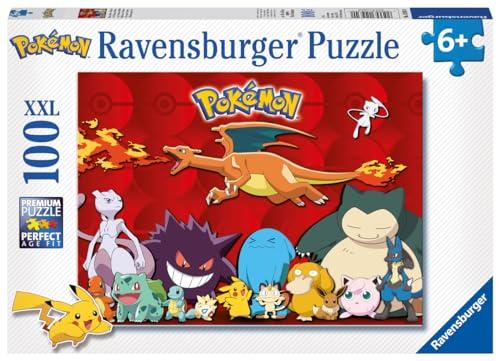 Ravensburger - Puzzle 100 Pezzi XXL Pokémon