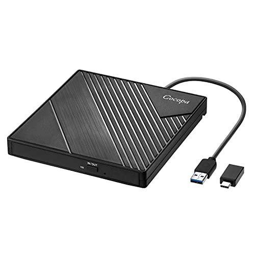 Cocopa Masterizzatore CD DVD Esterno USB 3.0 USB C