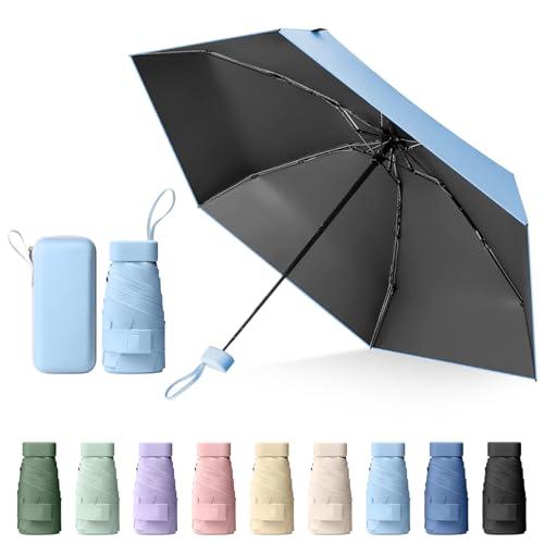 Sykrawki Ombrello Pieghevole Portatile Compatto Anti UV Antivento