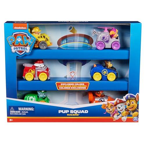 PAW Patrol Pup Squad Racers Confezione Regalo 6 Veicoli