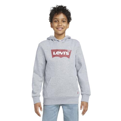Levi's Lvb Batwing Screenprint Hoodie Felpa con Cappuccio Grigio Heather