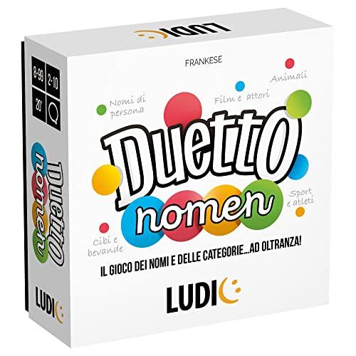 Ludic - Duetto Nomen Gioco di Società per Tutta la Famiglia 8-99 anni