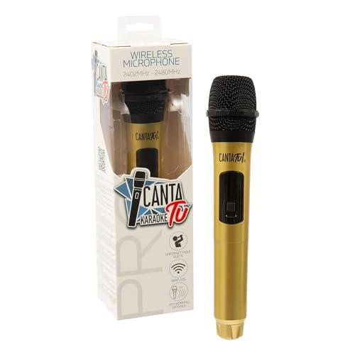 CANTA TU Tu Karaoke Microfono Wireless Pro 2023 - Oro