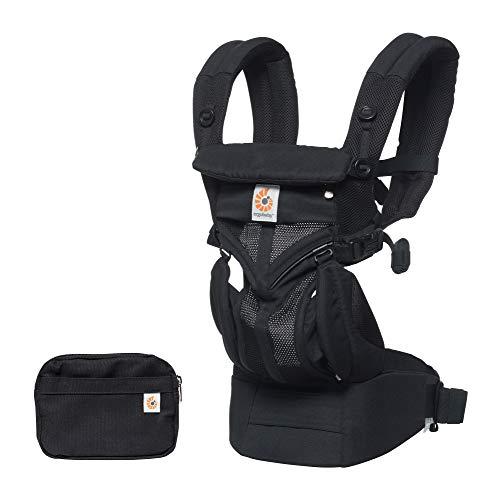Ergobaby Omni 360 Cool Air Mesh Marsupio Ergonomico Onyx Black
