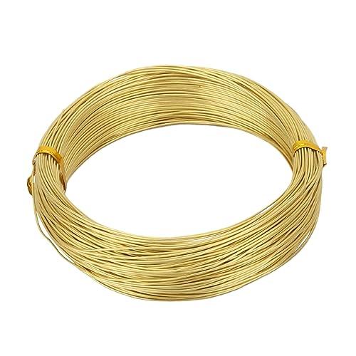 Filo di Ottone - Diametro 0,8 mm, Lunghezza 50 m