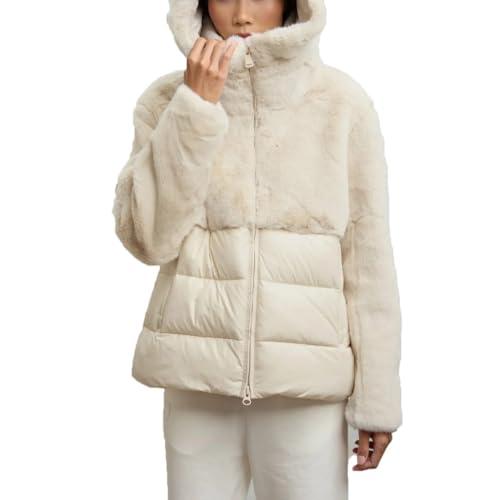 Blauer Fanevil 907 M EU - Giubbotto Donna Eco-Pelliccia e Nylon