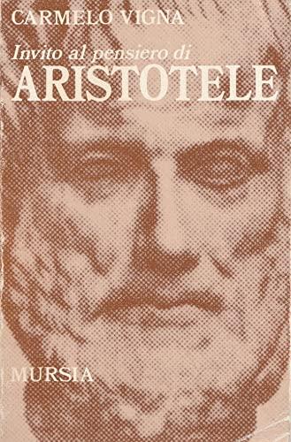Invito al pensiero di Aristotele
