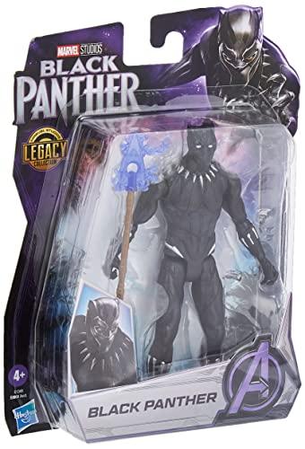 Marvel Hasbro, Black Panther, Studios Legacy Collection, Action Figure di Black Panther in Scala da 15 cm, per Bambini dai 4 Anni in su