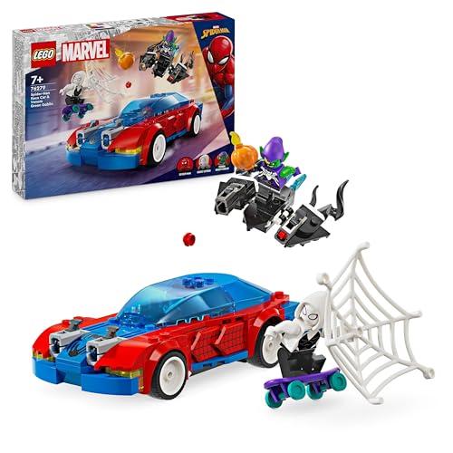 LEGO Marvel Auto da Corsa di Spider-Man e Venom Goblin 76279