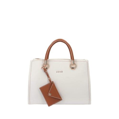 Liu Jo Borsa Satchel Cream/Bran - Eleganza Quotidiana