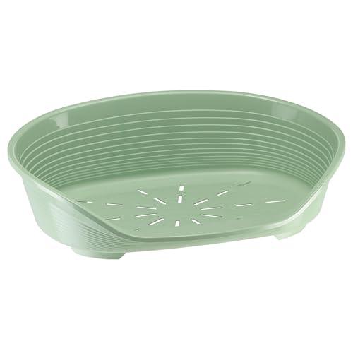 Ferplast Siesta Deluxe Cuccia per Cani in Plastica Riciclata, Verde