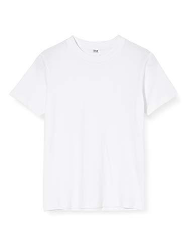 Build Your Brand Kids Basic Tee T-Shirt, Bianco, 146-152 Unisex-Bambini e Ragazzi