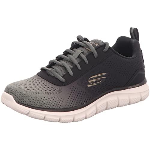 Skechers Uomo Olive Textile Black Trim - Scarpe Sportive