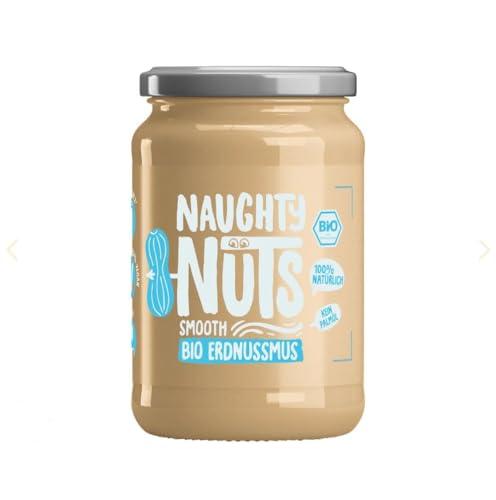 Naughty Nuts Burro di Arachidi Biologico Liscio