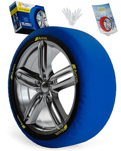 ARCOL Calze da Neve Omologate Italia EN 16662-1 - Taglia XL