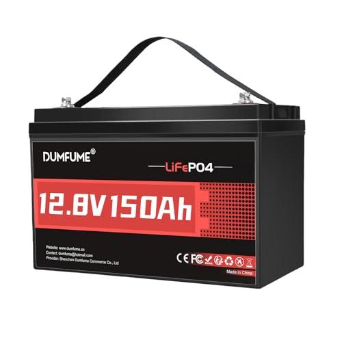 Batteria al Litio LiFePO4 Dumfume 12V 150Ah