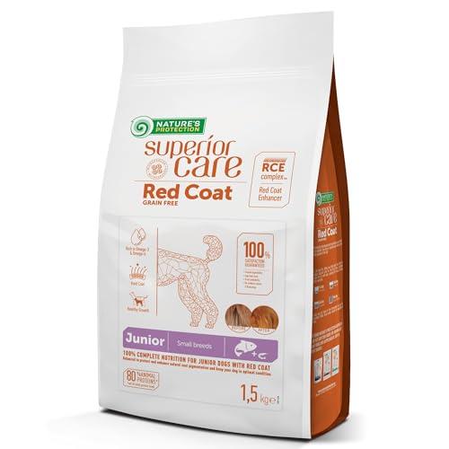 Nature's Protection Superior Care Crocchette per Cani Junior Pelo Fulvo - Salmone e Omega 3&6