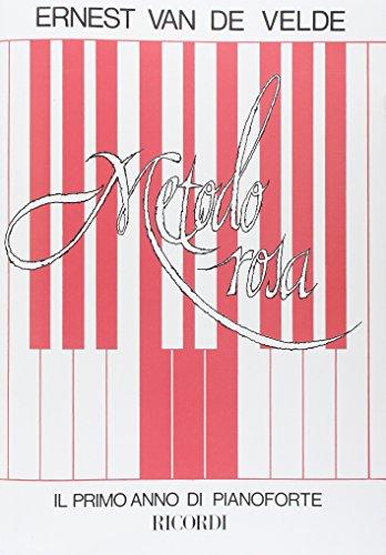 Metodo Rosa per Pianoforte - RIEKS VAN DER VELDE - RICORDI