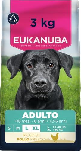 Eukanuba Adult Large Breed Pollo Fresco - Alimento Secco per Cani di Taglia Grande