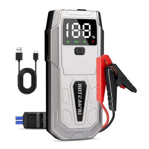 Booster Avviamento Auto 5000A: Avviatore Batteria di Emergenza per Auto