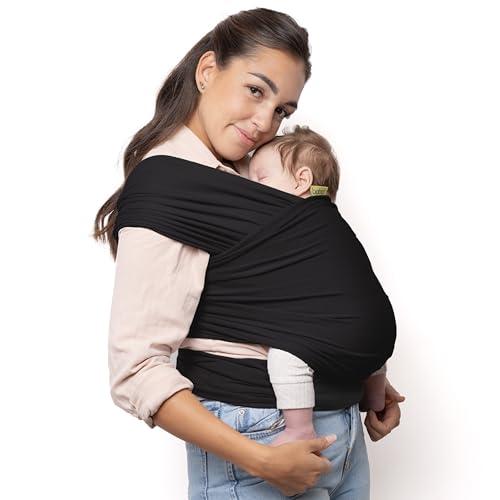 Boba Wrap - Fascia Porta Bebè Elastica Nera