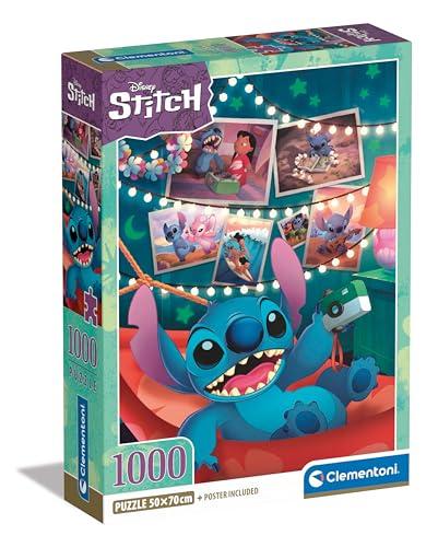 Clementoni Puzzle Disney Stitch 1000 Pezzi