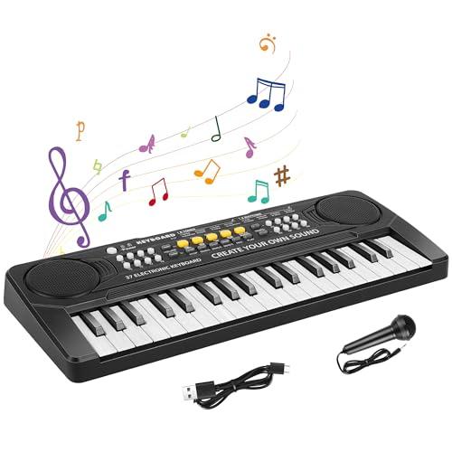 Shayson Pianola Musicale Elettronica per Bambini con 37 Tasti