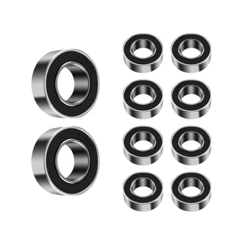 ANGEEK 10 pezzi 6700-2RS Cuscinetti a sfera