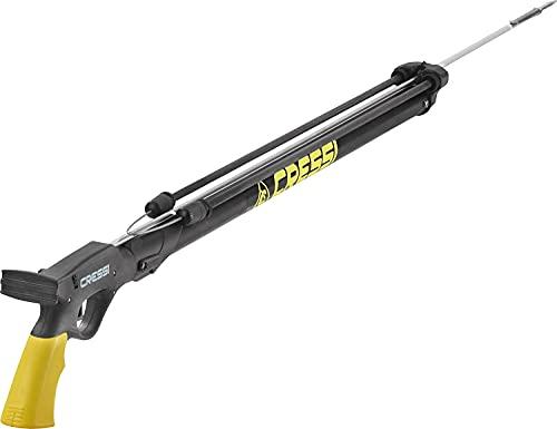 Cressi Sioux Fucile Pesca Subacquea, Unisex – Adulto, Nero, 60 cm