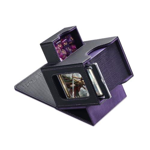 Mage Tech Commander Deck Box Nero/Viola